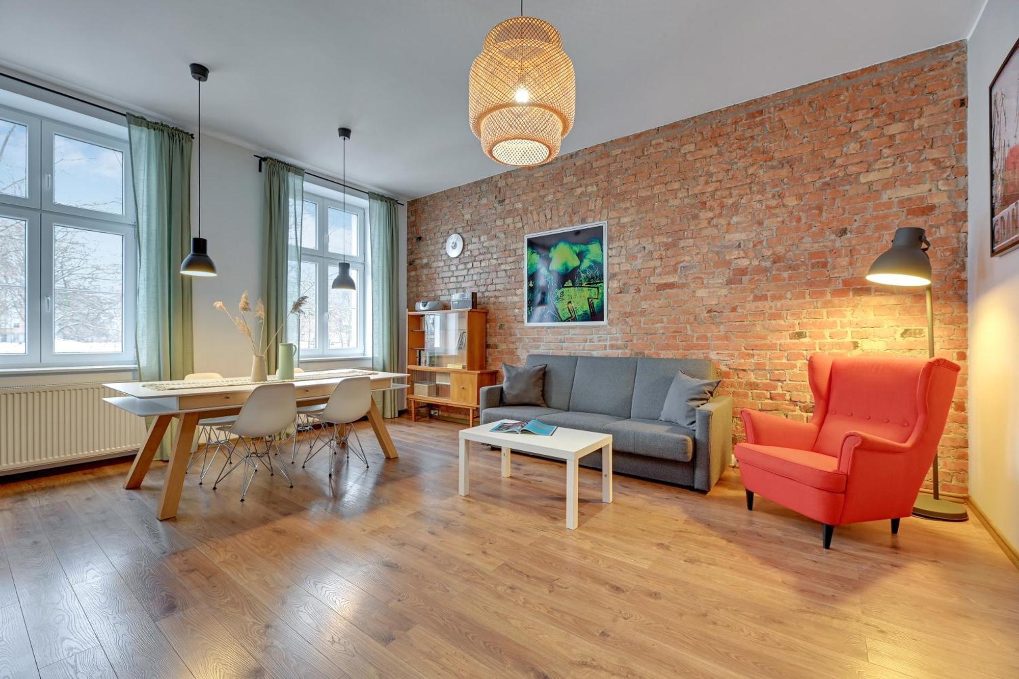 City Center, Art House & Family Stay By Downtown Apartments 格但斯克 外观 照片