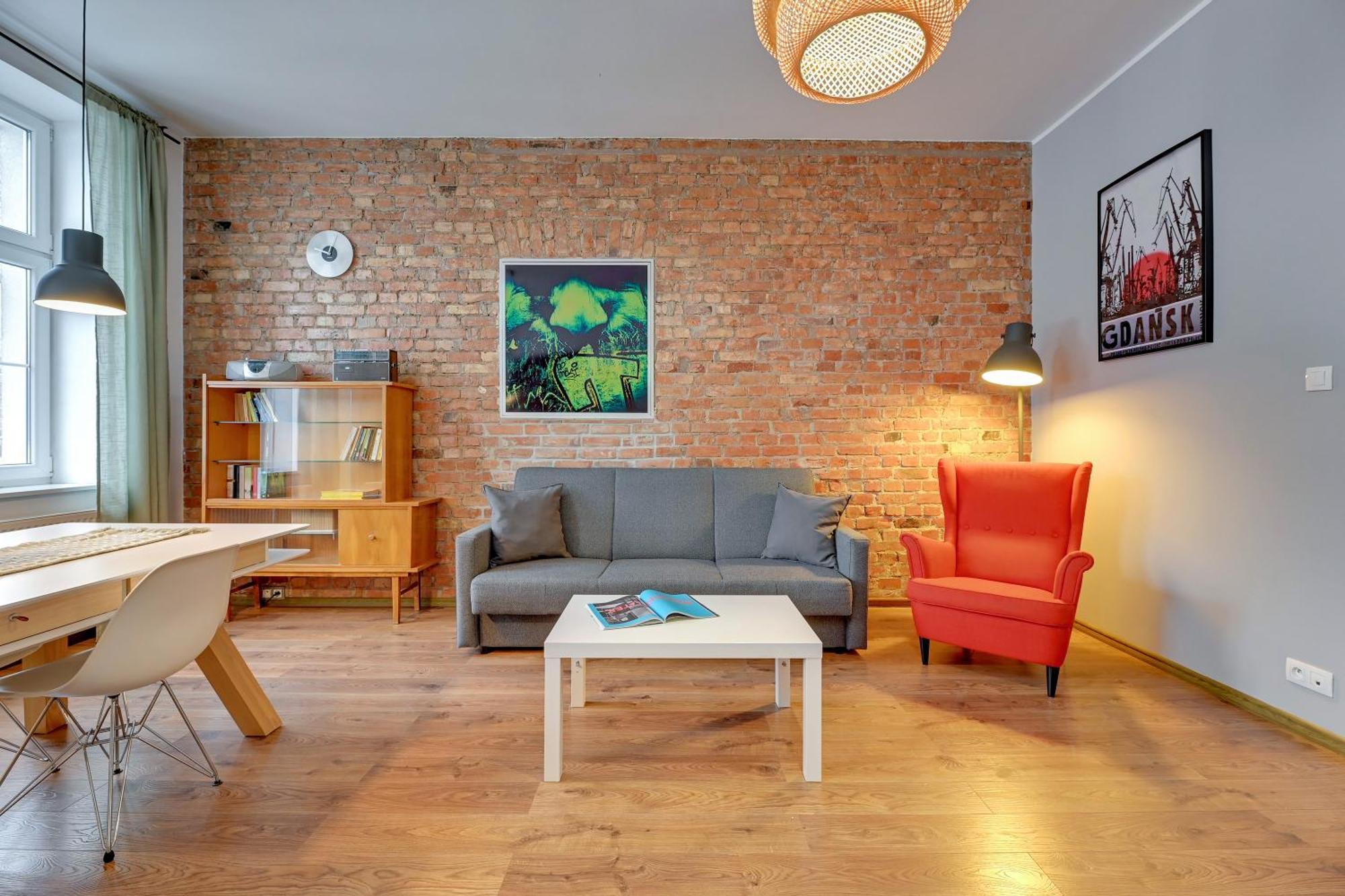 City Center, Art House & Family Stay By Downtown Apartments 格但斯克 外观 照片